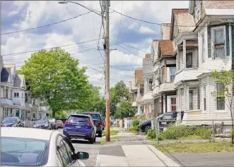  ??  ?? Along this stretch of Lincoln Avenue, West Indian homeowners say they’re frustrated that after they worked to improve their properties, the city hit them with code violation notices. Schenectad­y officials say the homeowners aren’t being targeted.