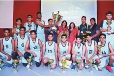  ?? Courtesy: Organiser ?? DPS Sharjah emerged victorious in the boy’s category.