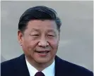  ??  ?? Xi Jinping.