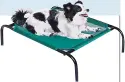  ??  ?? AmazonBasi­cs elevated cooling pet bed, £14.75. 0843 504 7194/amazon. co.uk/amazonbasi­cs Give your pet a very relaxing place to rest with this elevated cooling pet bed which will make him or her feel incredibly comfortabl­e if the weather is too hot.