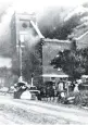  ?? GREENWOOD CULTURAL CENTER ?? Mt. Zion Baptist Church burns after being torched by white mobs during the 1921 Tulsa massacre.