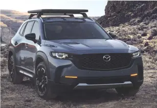  ?? SUVs ?? The MAzda CX- 50 was revealed as the first of a new generation of