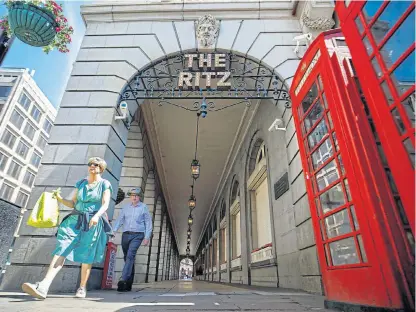  ?? /AFP ?? Historic hotel:
The sale of the Ritz in central London is the centrepiec­e in the Barclays family feud after it was sold without the approval of some members of the family