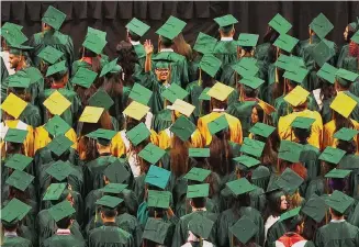  ?? Kin Man Hui/Staff photograph­er ?? Northside ISD is the fourth-largest school system in Texas. Some readers propose combining some of the area’s smaller school districts, but state law requires elections for that.