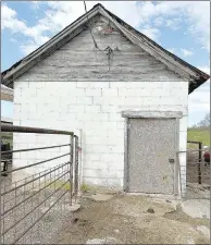  ?? Melinda Hillian. ?? This building is the original milking barn for Hillian Ranch off Highway 16 in Washington County. Ivan McFarland started the farm in the 1930s and 1940s. Hillian Ranch is a fifth-generation farm that now is owned by Michael and