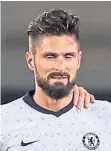  ??  ?? Chelsea’s Olivier Giroud.