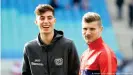  ??  ?? German duo Kai Havertz and Timo Werner have struggled to settle at Chelsea