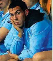  ?? EMPICS ?? Rebel: Tevez defies Mancini’s orders