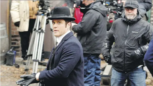  ?? CLIFFORD SKARSTEDT ?? In Murdoch Mysteries, Yannick Bisson stars as Det. William Murdoch, a character created by author Maureen Jennings.