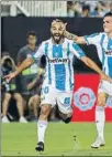  ?? FOTO: EFE ?? El Zhar celebra un gol