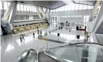  ??  ?? NINOY Aquino Internatio­nal Airport Internatio­nal Passenger Terminal 3 opened nearly five years late in 2008.