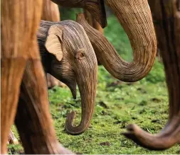  ??  ?? The elephants will be stampeding into the grounds of Sudeley Castle for its reopening on April 12