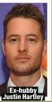  ?? ?? Ex-hubby Justin Hartley