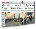  ??  ?? Il piano per il controllo della movida sul Corriere Fiorentino di giovedì scorso