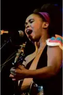  ?? RODGER BOSCH/AFP ?? Zahara performed in 2012 in Cape Town.