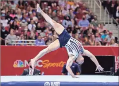  ?? USA Today Sports - Grace Hollars ?? The Tokyo Olympics are the culminatio­n to a banner year for Brody Malone that includes winning the NCAA all-around title for Stanford and prospering at the U.S. championsh­ips and Olympic trials.
