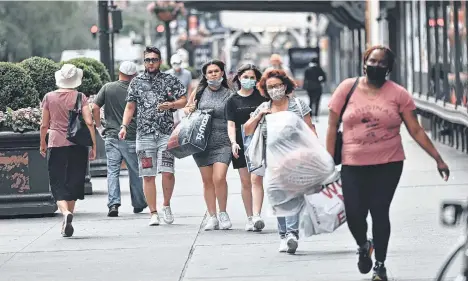  ?? /GETTY IMAGES ?? Con la reapertura de la fase 2 la Gran Manzana ha vuelto a retomar su dinamismo.