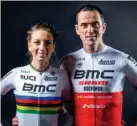  ??  ?? Julien est manager du team BMC Absolute Absalon qui a intégré sa compagne Pauline Ferrand-Prévot.