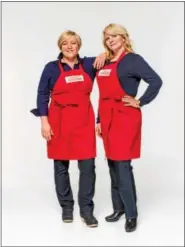  ??  ?? Julia Collin Davison and Bridget Lancaster from “America’s Test Kitchen.”