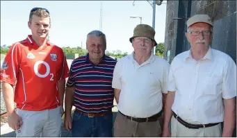  ??  ?? John Daly, John Joe Daly, Joe Roche and Jerry Daly from Millstreet delighted with Cork’s win in the Munster SHC semi final.