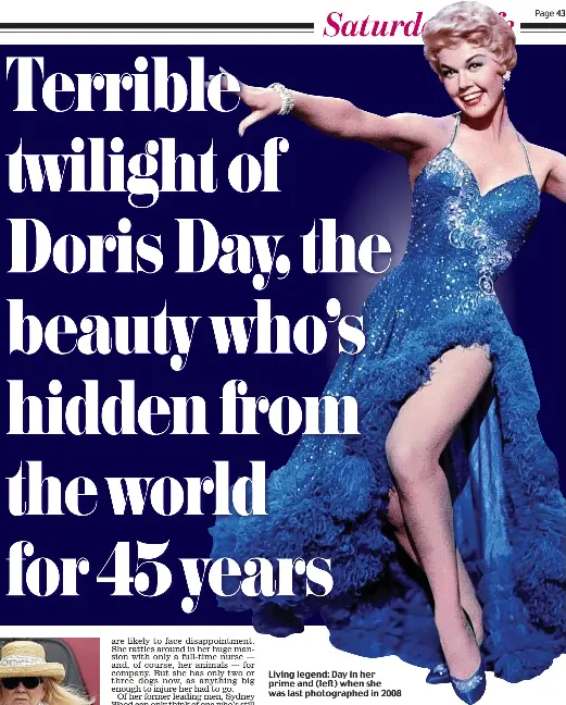 Terrible twilight of Doris Day, the beauty who's hidden from the world for  45 years - PressReader