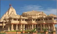  ??  ?? The Somnath Temple is one of the most famous tourist destinatio­ns.