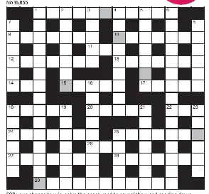 CRYPTIC CROSSWORD - PressReader