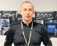  ?? Supt Julian Platt – warning to criminals on crime crackdown ??