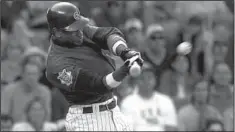  ?? AP/FRED JEWELL ?? Sammy Sosa would like to be welcomed back to Wrigley Field by the Chicago Cubs despite a stormy ending in 2004. He tells his side of the story in a documentar­y that will air Tuesday night on Comcast SportsNet.