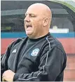  ??  ?? Gary Bollan in jeopardy for the second season running.
It’s understood former Dundee United youth coach Stevie Campbell, currently helping Darren Dods out at B r e ch i n C i t y, m ay b e Bollan’s No 2.