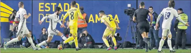  ??  ?? ISCO, EL REVULSIVO. La entrada en escena del malagueño cambió el rumbo del partido del pasado domingo en el Estadio de la Cerámica.