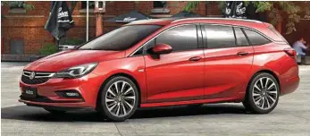  ?? PHOTO: HOLDEN ?? LONG TAIL: The European designed and built Holden Astra Sportwagon has been confirmed for Australia. It uses a 1.4-litre turbo four-cylinder petrol engine, has the same ride and handling tuning as the Astra hatch, and should arrive in showrooms later...