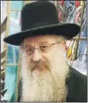  ??  ?? Rabbi David Singer
