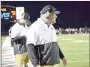  ?? TIMES file photograph ?? Pea Ridge head football coach Jeff Williams was named the new Siloam Springs athletics director during Tuesday’s school board meeting. Williams was head coach at Pea Ridge for one season. Prior to that he was the longtime coach at Fort Smith Southside.