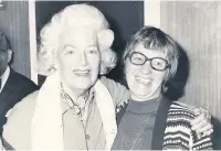  ?? Anita Lewis ?? ●●Jean and Gracie became friends and had a number of reunions in Rochdale