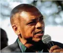  ?? FOTO: FELIX DLANGAMAND­LA/ NETWERK24 ?? Mnr. Supra Mahumapelo