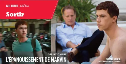  ??  ?? Finnegan OldField DANS MARVIN OU LA BELLE ÉDUCATION