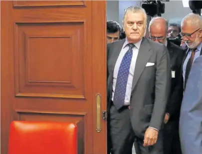  ?? Foto: Efe ?? El extesorero del PP Luis Bárcenas, en una imagen de 2017.