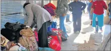  ?? Picture: SIBONGILE NGALWA ?? WANT TO WORK: More than 100 unemployed nurses camped outside the provincial health offices in Bhisho last week demanding to be employed permanentl­y