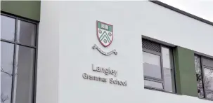  ?? ?? Applicant Excellare Ltd has lodged plans for 13 one and two-bedroom flats in a three-storey block on land at Langley Grammar School