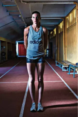  ?? (BERTRAND REY POUR LE TEMPS) ?? A 28 ans, Léa Sprunger se fixe comme dernier objectif d’athlète d’élite les Jeux olympiques d’été de Tokyo, en 2020. La Nyonnaise souhaite ensuite continuer à oeuvrer dans le sport auprès des plus jeunes.