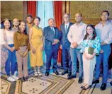  ?? ?? La actividad cultural congregó una vasta representa­ción de la comunidad dominicana en España.