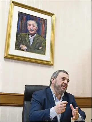  ??  ?? FIGURA. Entre los principale­s dirigentes de la alianza se destaca el senador Mario Bergara.