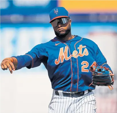  ?? JULIO CORTEZ THE ASSOCIATED PRESS FILE PHOTO ?? The Mets’ Robinson Cano was suspended for the entire 2021 season after testing positive for a performanc­e-enhancing drug.