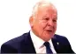  ??  ?? World Rugby Chairman Bill Beaumont during a press conference of the Rugby
World Cup 2019 in Tokyo Tuesday.