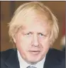  ??  ?? BATTLE READY: Boris Johnson says the new funding will help with extra capacity in hospitals.