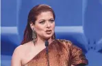  ?? (Youtube) ?? DEBRA MESSING directly addressed first daughter Ivanka Trump on Saturday night while being honored at the 2017 GLAAD Media Awards.