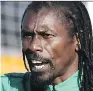  ??  ?? Aliou Cisse