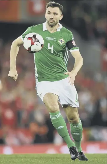  ??  ?? 0 Gareth Mcauley, who signed for Rangers yesterday, is anxious to get up to speed with his fitness.