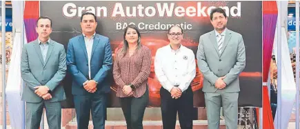  ??  ?? Feria automovilí­stica. La “Gran Auto Weekend de BAC Credomatic” es la mejor opción para adquirir un automóvil de las mejores marcas que estarán expuestas en el evento.